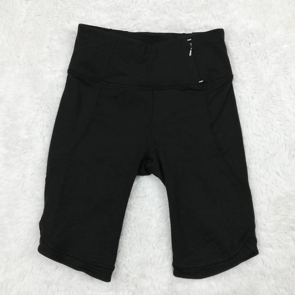 Calia Womens Activewear Bermuda Shorts Black‎ Stretch Nylon Blend Pull On XS New - Picture 1 of 11